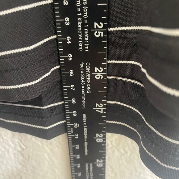 Amazon Essentials Mens Shirt Size XL Black Striped Pullover Polo Casual - Picture 5 of 10